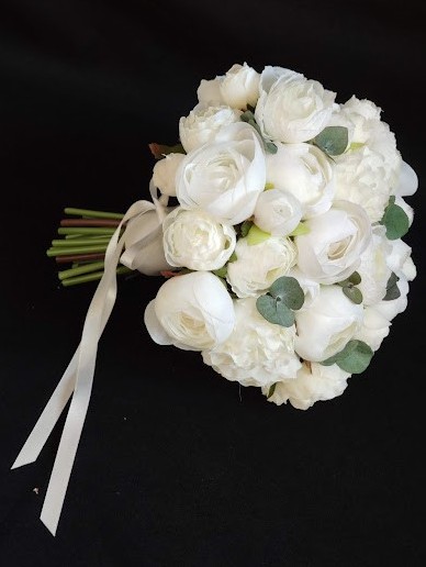 Şakayık Buketi, Beyaz Şakayık Gelin Çiçeği